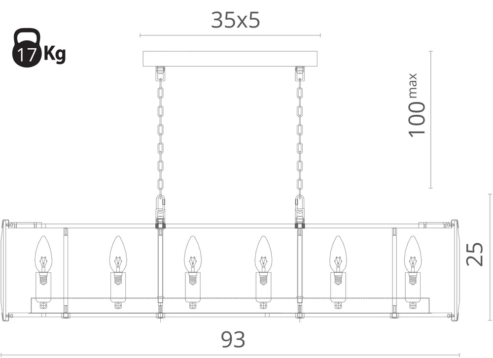 Подвесная люстра Divinare OSTIN 1100/02 SP-12