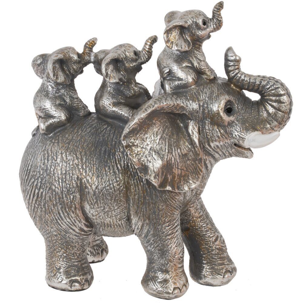 GAEM Фигурка декоративная "Слоны", L16 W8 H16 см