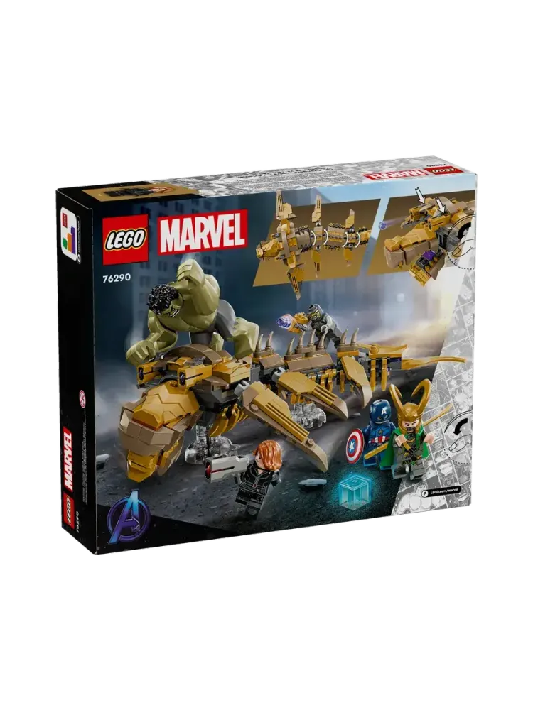 Конструктор Marvel 76290 Мстители против Левиафан