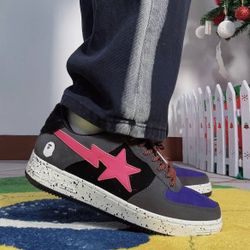A Bathing Ape Bape Sta M1 Black Pink