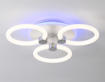 FA3838/3 WH белый 42W 3000K-6400K+RGB D458*80 (ПДУ РАДИО 2.4G)