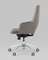 Кресло офисное Bow серая экокожа
