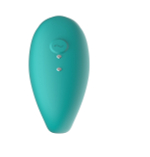 Вибромассажер для пар TWIN с управлением через приложение бирюзовый