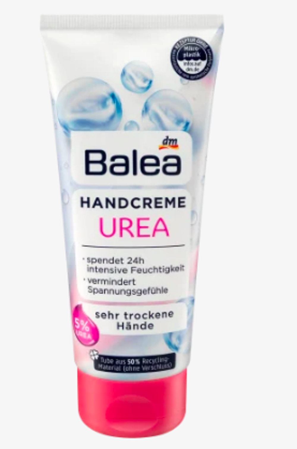Balea Крем для рук Urea, с мочевиной 5% и маслом карите, для сухой кожи, 100 мл