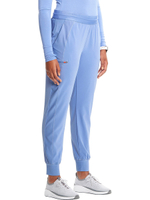 Брюки медицинские женские Cherokee IN122A на резинке, голубой, 44