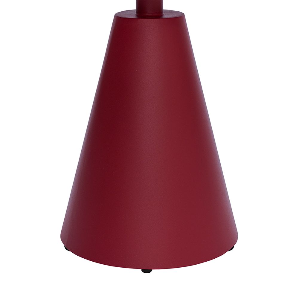 Столик кофейный Marius, Ø50 см, красный