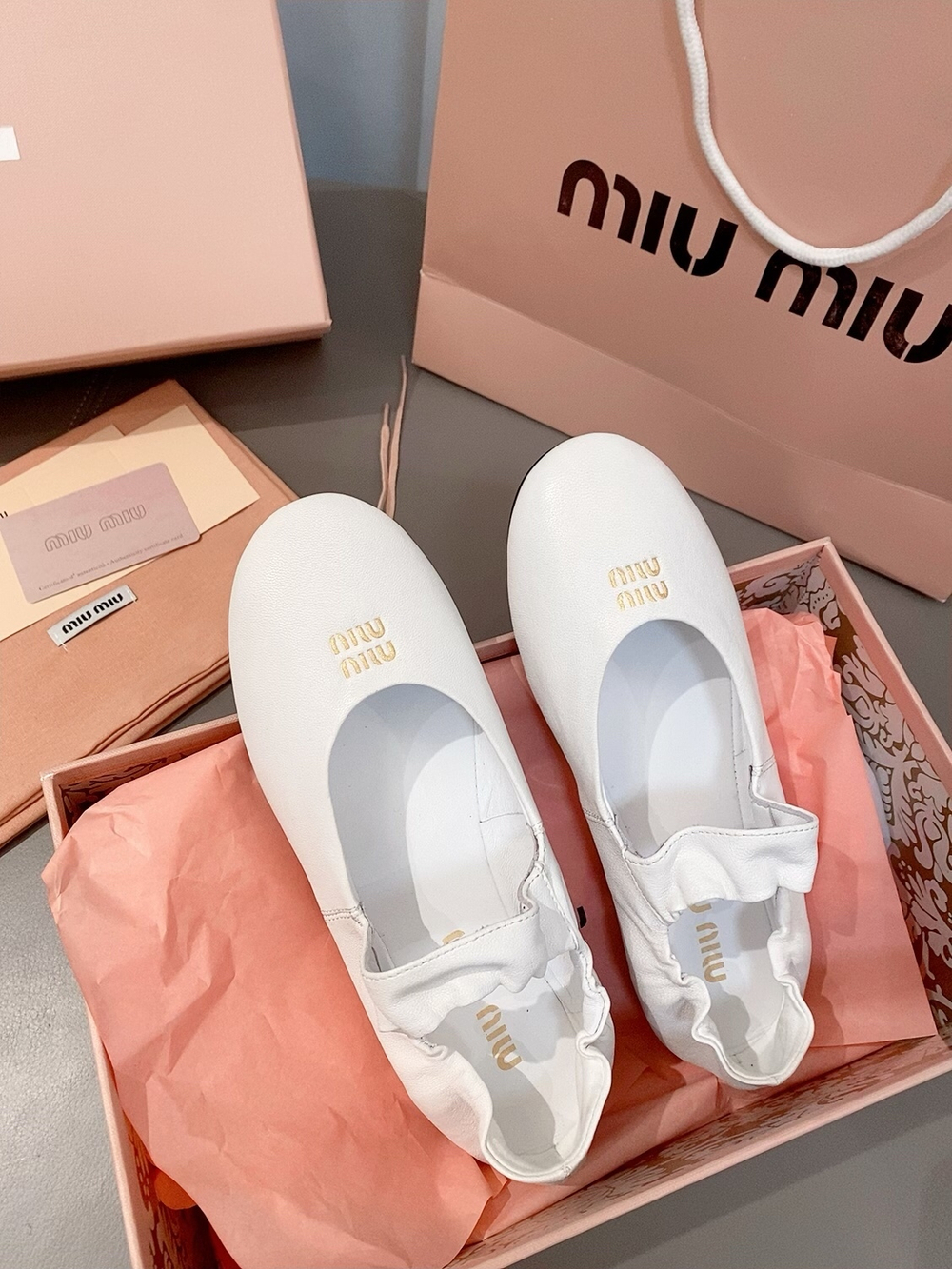 Miu Miu Ballerinas (3 colors)
