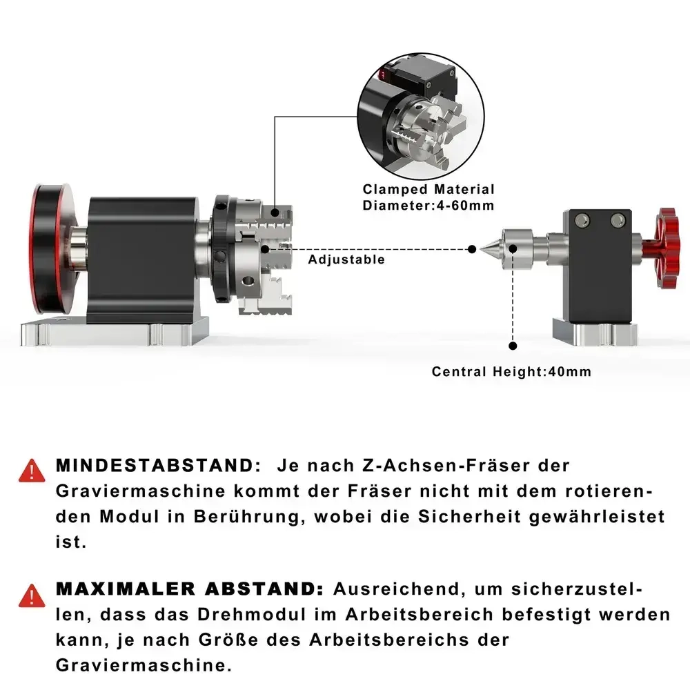 Twotrees 4-я ось поворотный модуль комплект для TTC450 ЧПУ фрезерный станок резки гравировки