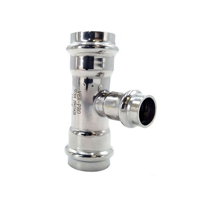 ViEiR Ver-Pro Тройник пресс для нерж. трубы 35×28×35 VPT352835