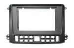 Комплект рамки с разъёмами 10" GAZ Газель НН (NN) 2019-2025+ черная - Car-Smart 9711B