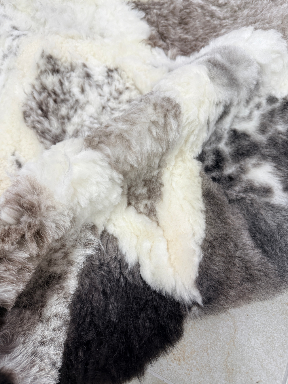 Ковер шкура натуральная овчина меховой