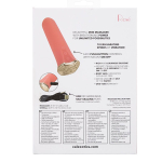 Нежно-розовый мини-вибромассажер 12см California Exotic Novelties Uncorked Rose SE-4370-10-3