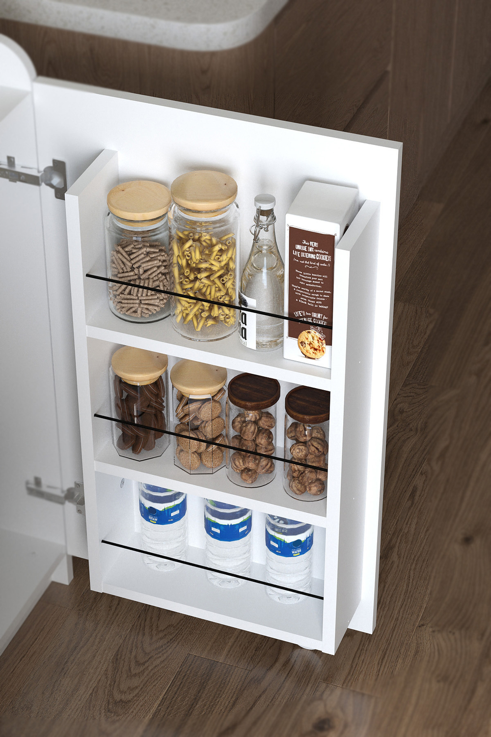 Кухонный шкаф GOKCE - белый