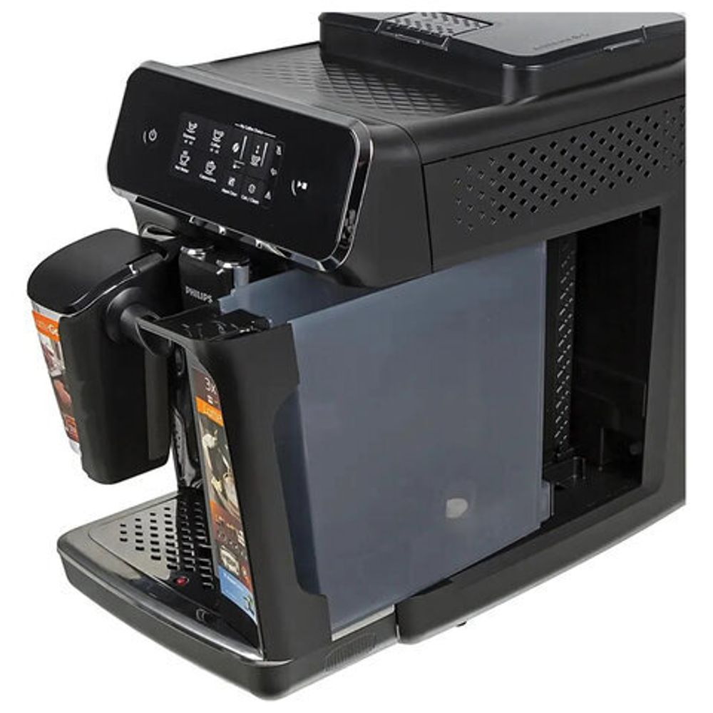 Кофемашина PHILIPS EP2231/40, 1500 Вт, объем 1,8 л, автокапучинатор, черная