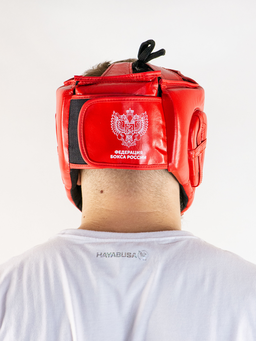 Шлем BoyBo TITAN, IB-24-1, кожа (одобрены ФБР), красный