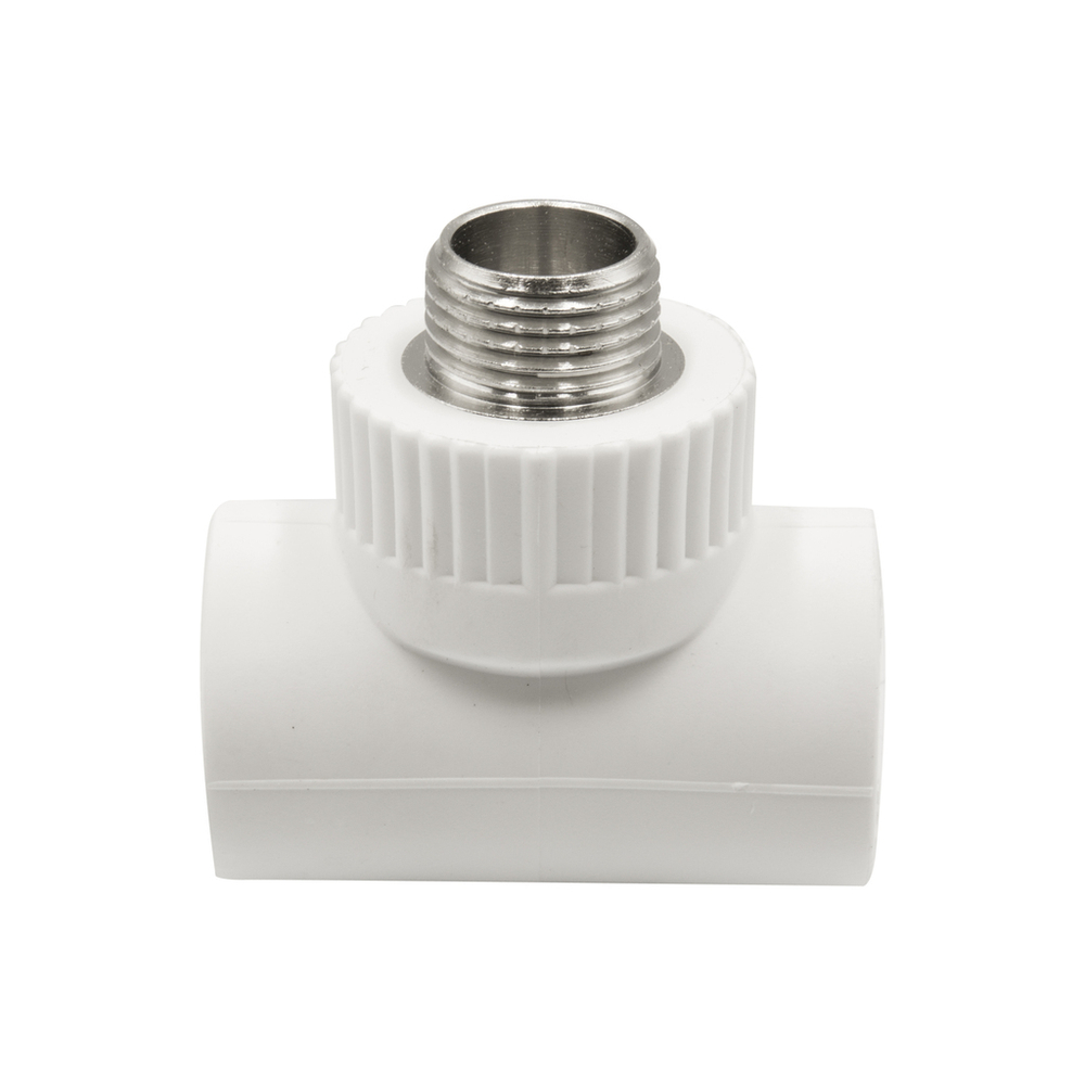 Тройник комб. нар 25х1/2''х25 EVER® plast БЕЛЫЙ (Россия)