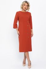Платье Твоё настроение (оранжевое) П14813-43М LT Collection