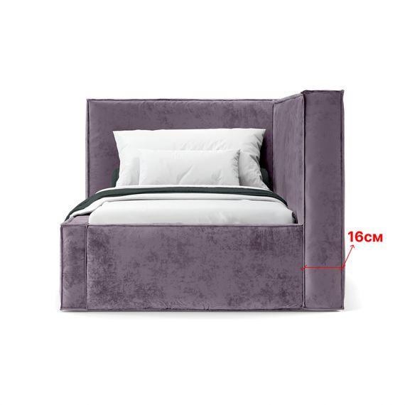 Кровать Bever ЛЕВАЯ 120 с подъемным механизмом Nebby 219