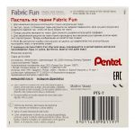 Пастель для ткани PENTEL "Fabric Fun", 7 цветов, картонная упаковка, PTS-7