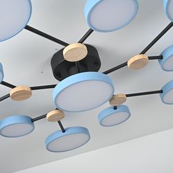 Потолочная Люстра Gamma D102 Blue By Imperiumloft