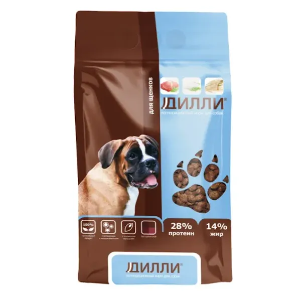 Сухой корм Дилли для щенков