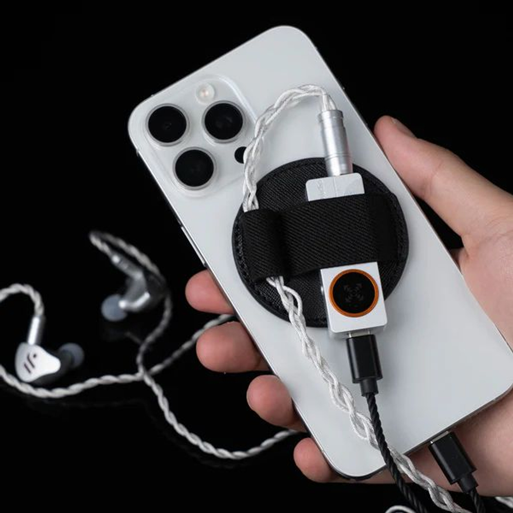 ЦАП/усилитель для наушников Fosi Audio DS3, цифро-аналоговый преобразователь, портативный, Obsidian, черный