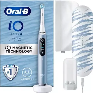 Электрическая зубная щетка Oral-B iO Series 9 Limited Edition, Аквамарин