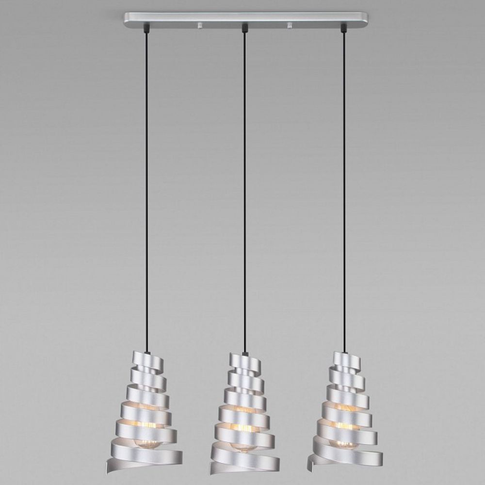 Подвесной светильник Eurosvet Storm 50058/3 серебро