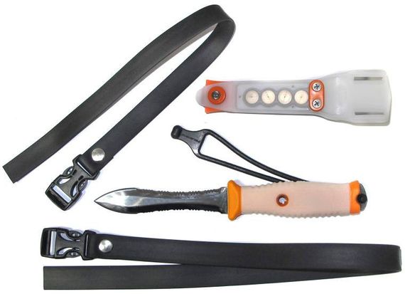 Нож с магнитным креплением Pelengas Volga WE серретор-серрейтор