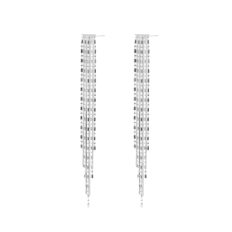 Серьги Водопад