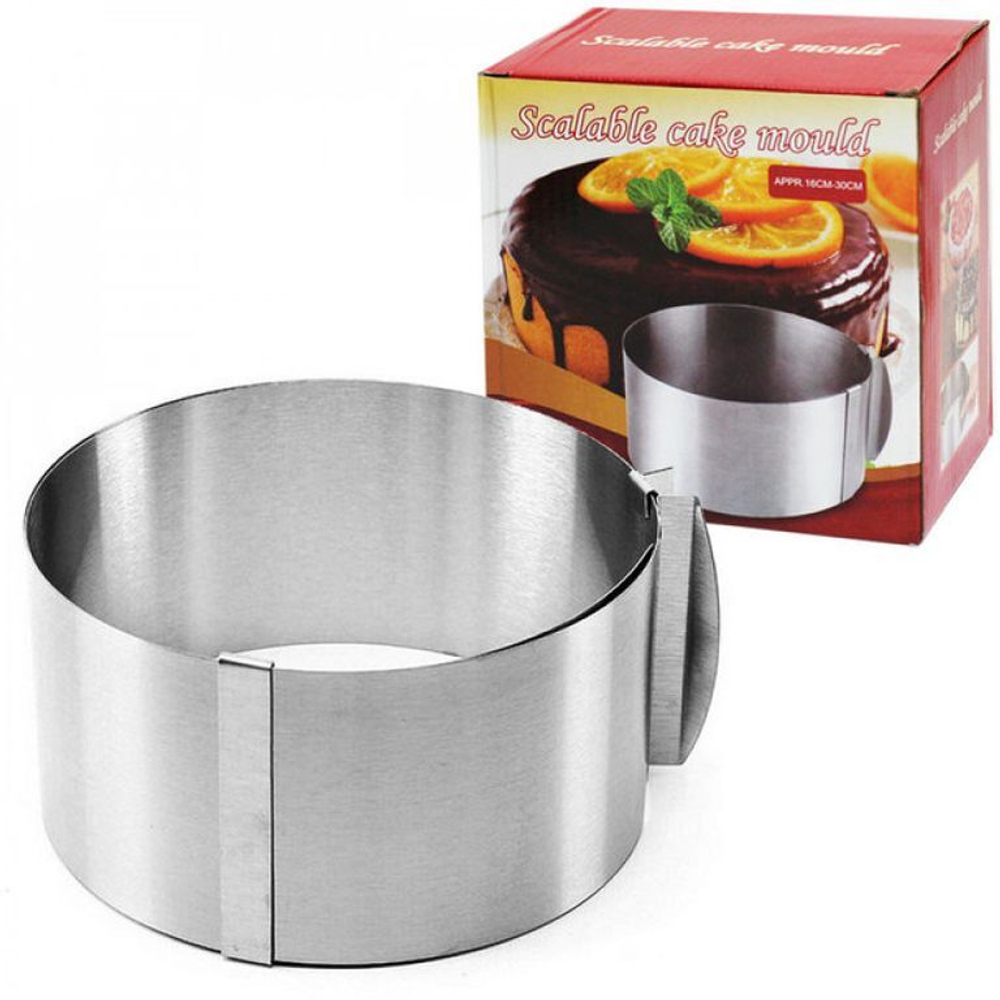 Раздвижное кольцо для выпечки