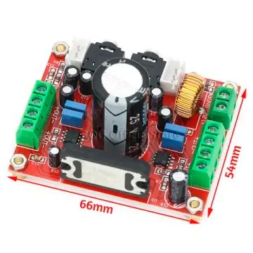 Микросхема  TDA7850 (на плате - Автомобильный усилитель мощности 4X50 Вт) / плата