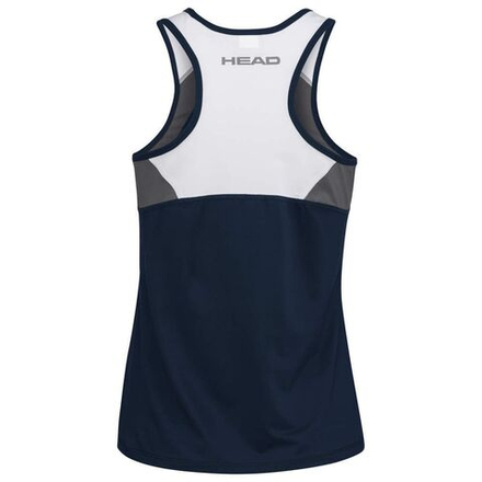 Топ теннисный Head Club 22 Tank Top W - dark blue