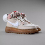 Кроссовки Nike AF1 High (с помпоном)
