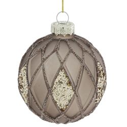 GAEM Набор из 12шт Украшение новогоднее "Шар", D 8 см, L35 W25 H9 см