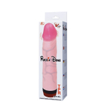 Мультискоростной вибратор Rockin Dong - 21,5 см. (Цвет: телесный)