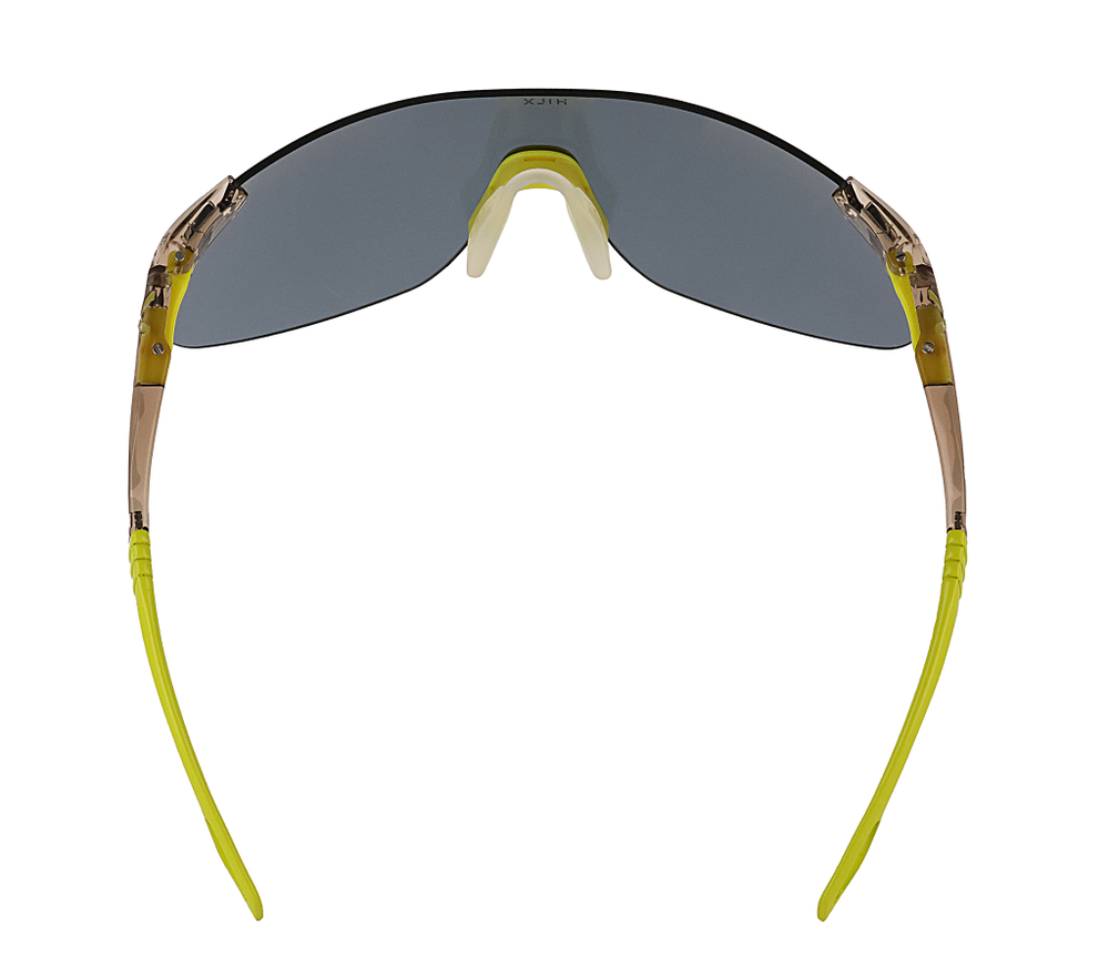 Спортивные очки с диоптриями HILX Domain Shiny Crystal Khaki / Gold Lens