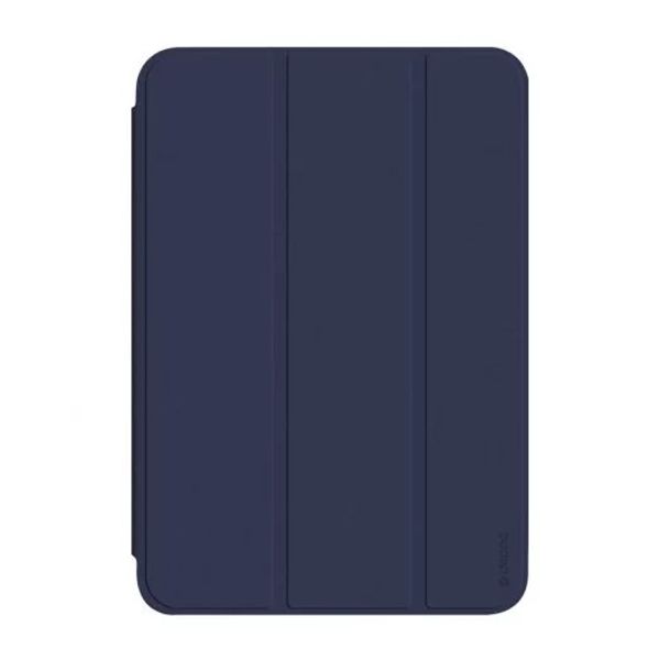 Чехол-подставка Deppa Wallet Onzo Magnet для iPad Mini 6 (8.3") 2021г. Soft touch 2.0мм (D-88159) Темно-синий