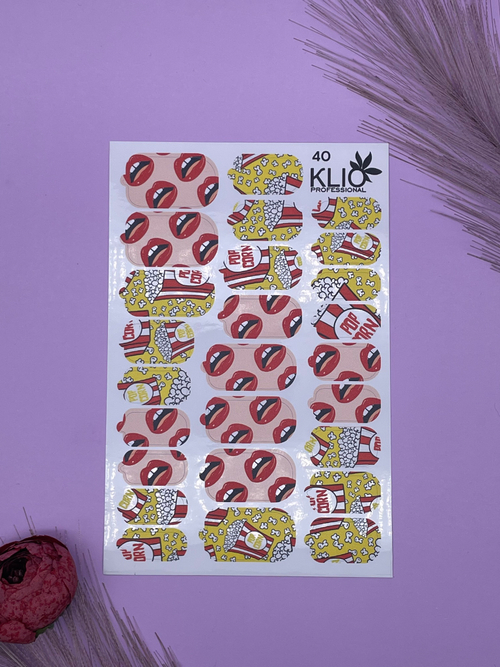Klio NAIL WRAPS №40