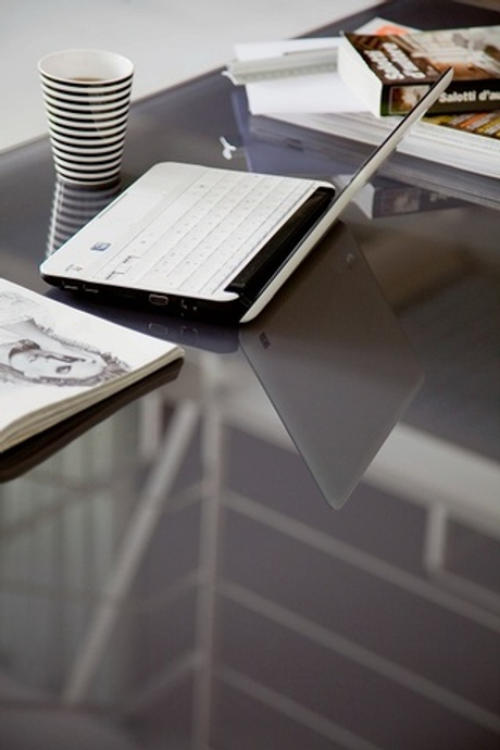 Стол М-City DISAUR Leo (42.55)120, 170*80*Н75 См (М310, M310, С196 Антрацит, глянцевое стекло, 045 Антрацит)