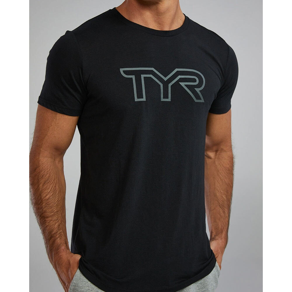Футболка мужская TYR MEN'S ULTRASOFT LIGHTWEIGHT BIG LOGO