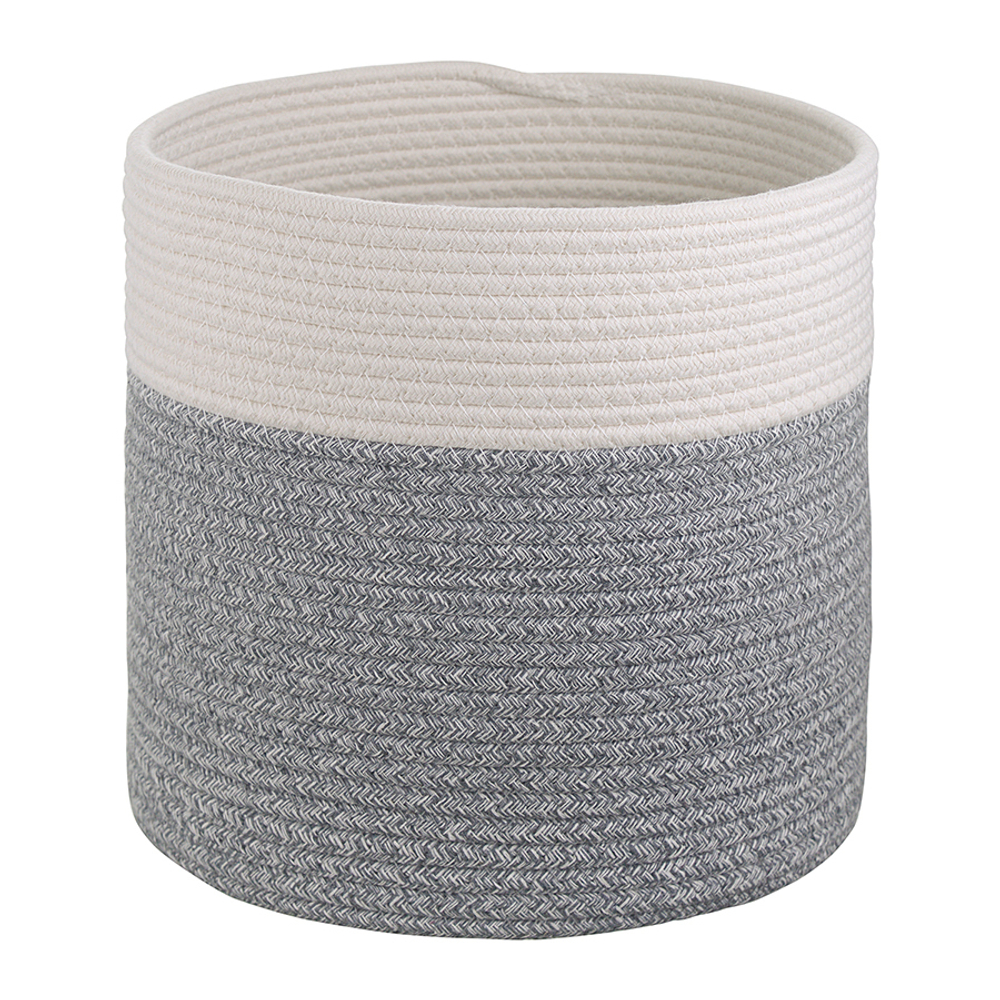 Кашпо gerd, D28х27 см кремовое/светло-серое