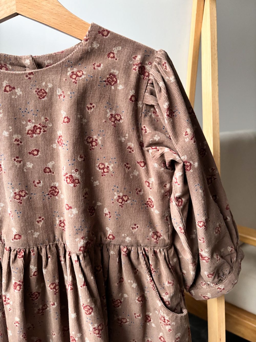 Вельветовое платье Little Cotton Clothes, 116