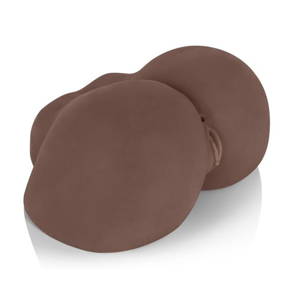 Мастурбатор реалистичный Vivid Raw Assterbator с вибрацией смуглый (Цвет: смуглый)