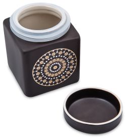 TJ-10/4 Керамическая банка бол. с крышкой