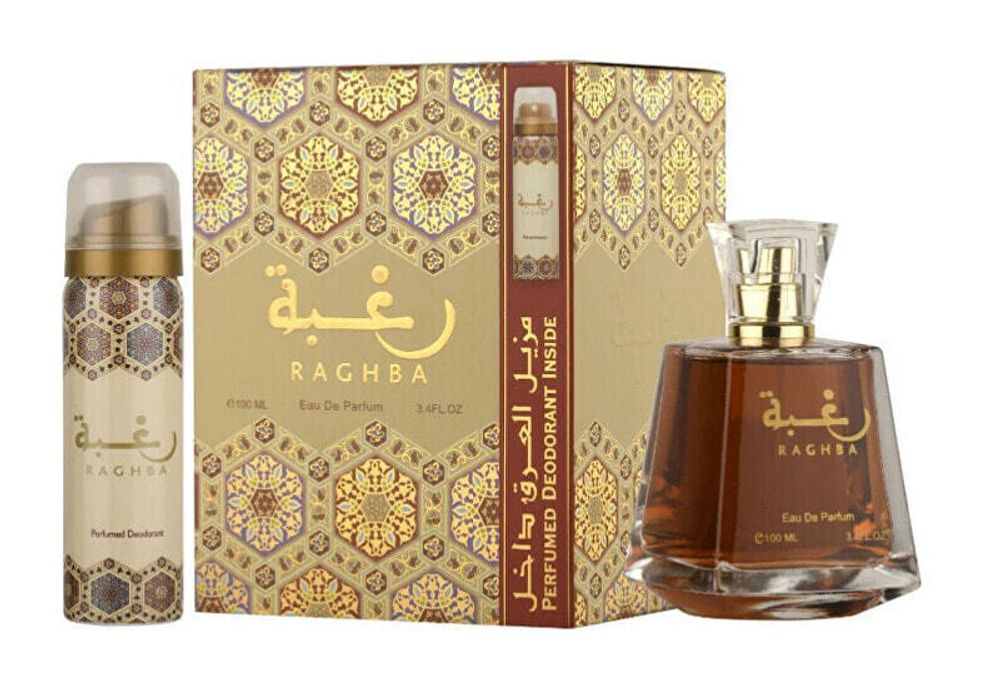 Raghba Lattafa Oriental Sweet Eau De Parfum 100 ml + Deodorant Ve Spreji 50 ml