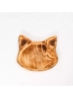 Менажница из Кедра  для подачи  "Жизнь прекрасна"