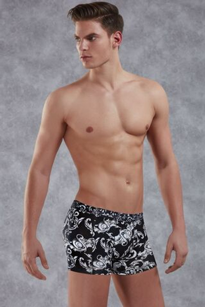 Мужские боксеры Doreanse Rococo (Размер: L) (Цвет: черный с белым)