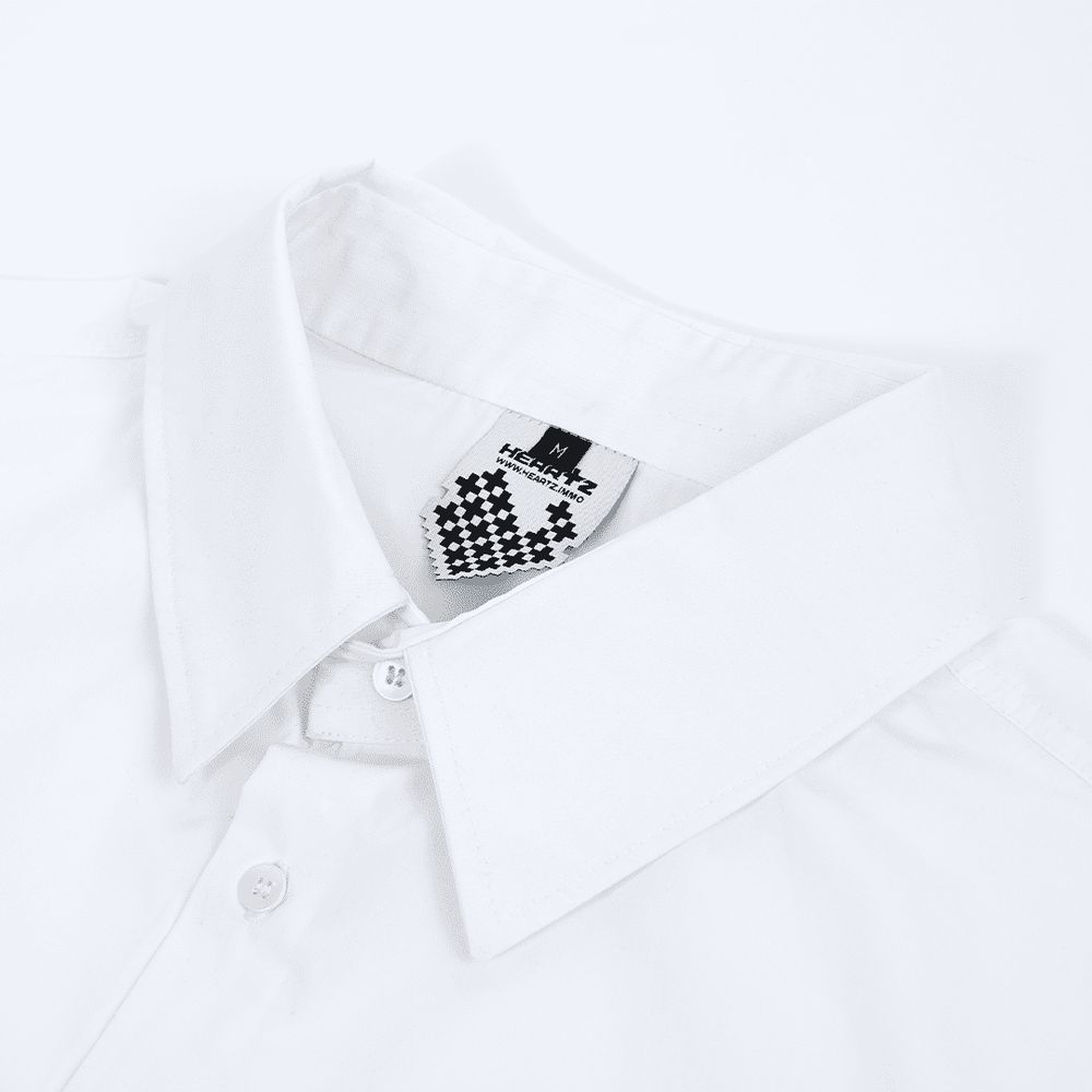 Рубашка Heartz Desk Jockey Oversize Cotton белая