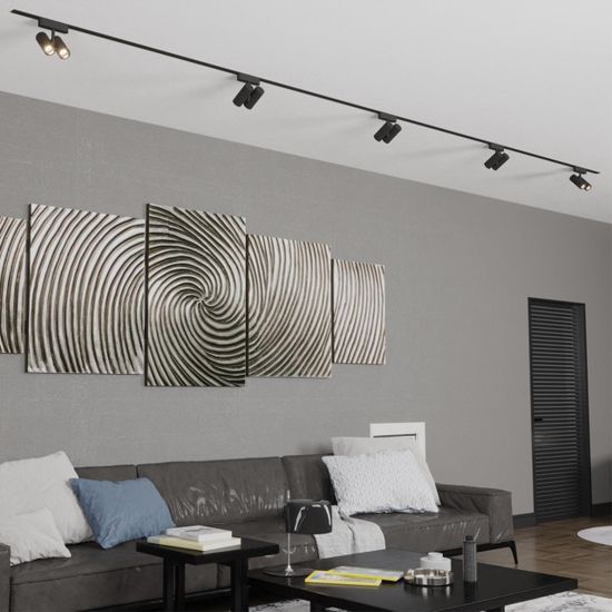 359274 SHINO NT23 186 черный Трековый светильник для низковольтного шинопровода IP20 LED 16W 48V 1360Лм 3000К SMAL